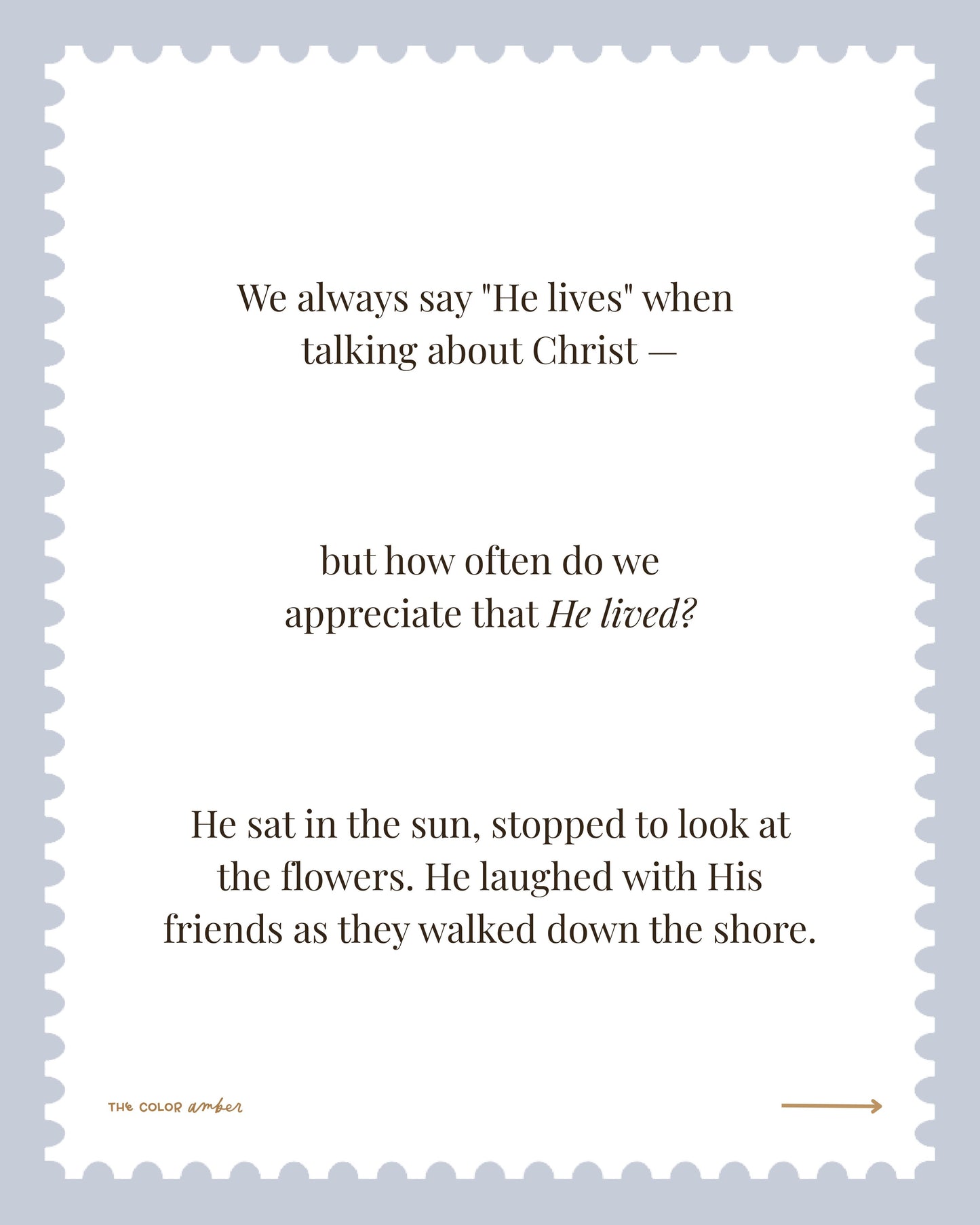 'He Lived'
