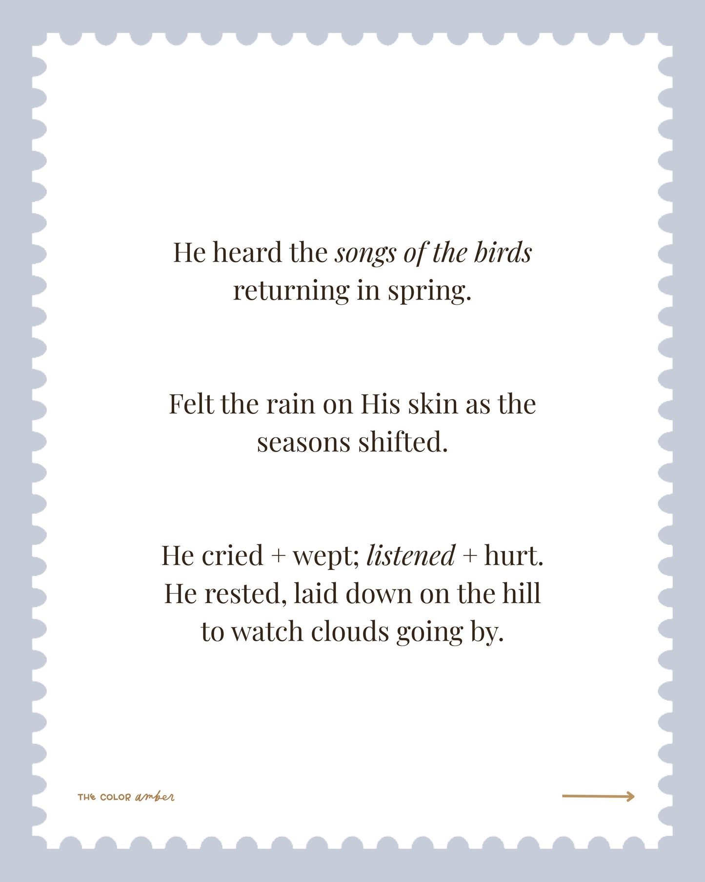 'He Lived'