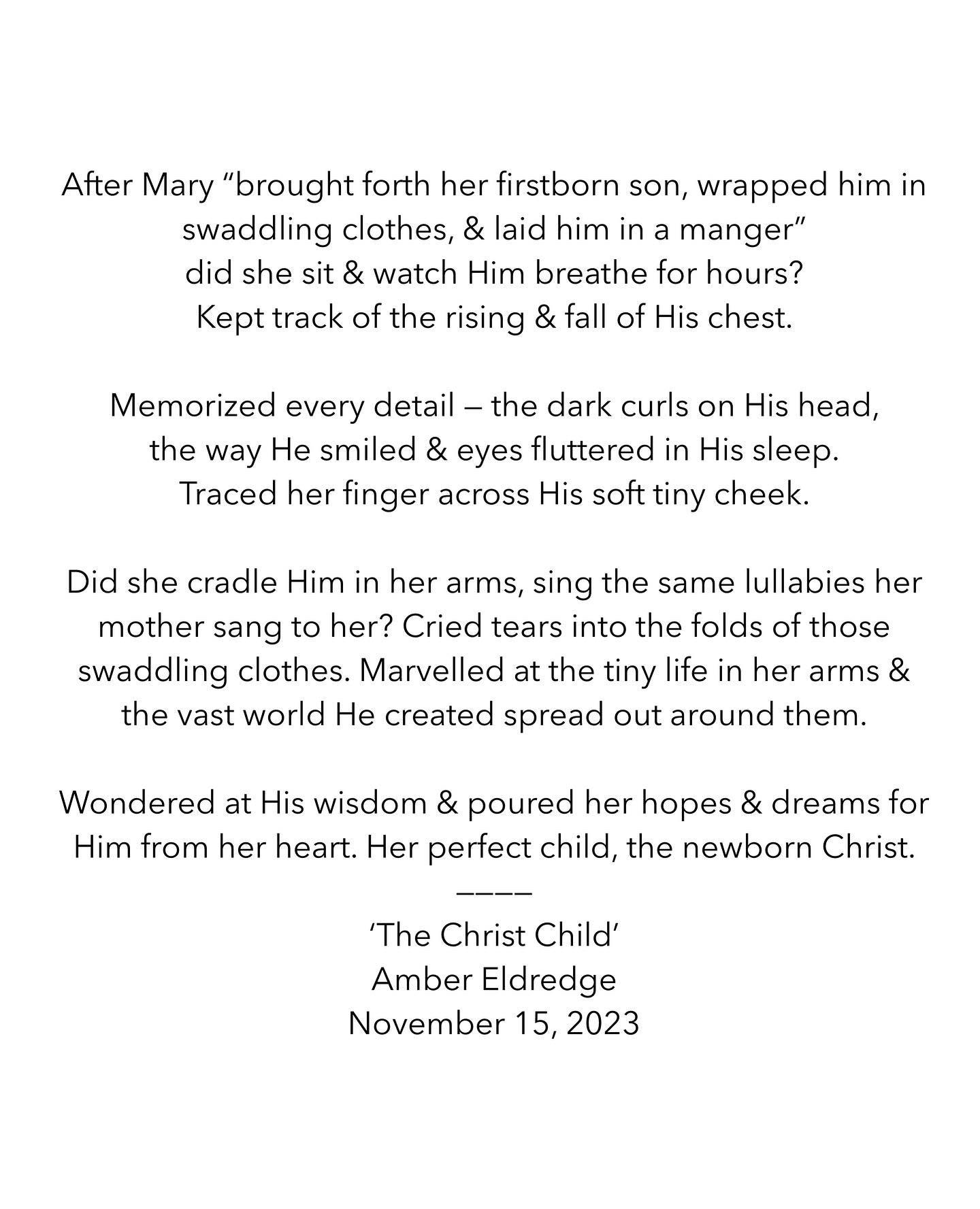 'The Christ Child'