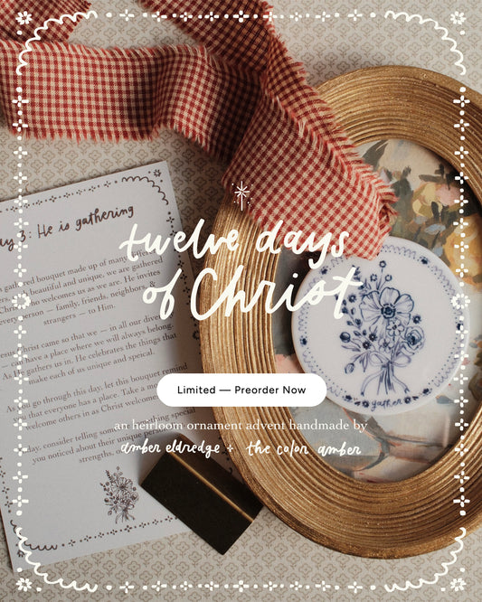Heirloom Advent Ornament Set — Preorder
