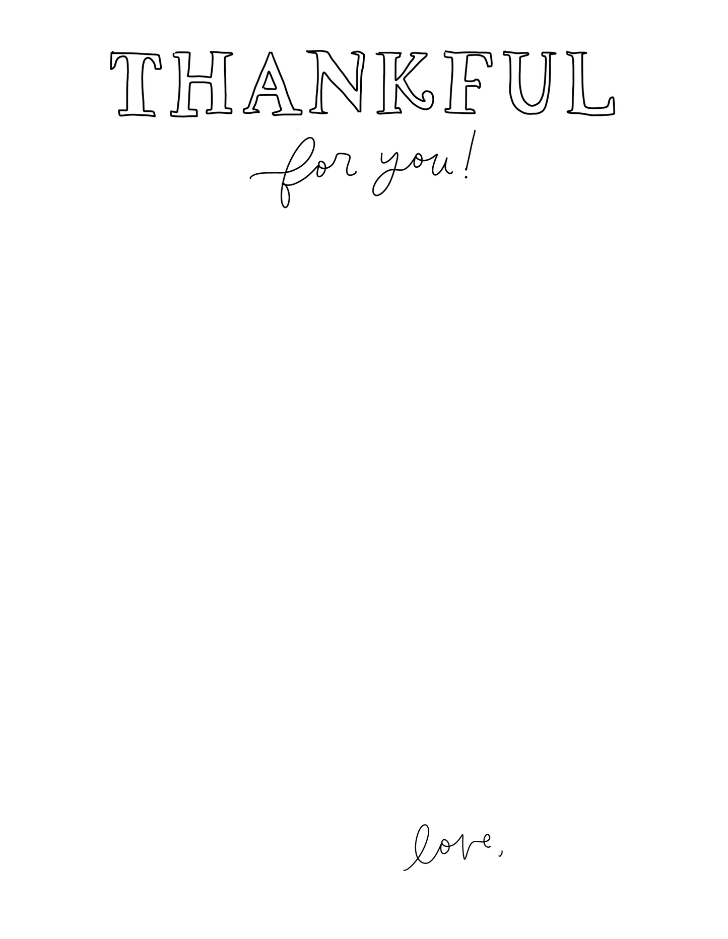 Thanksgiving - Free Coloring Pages