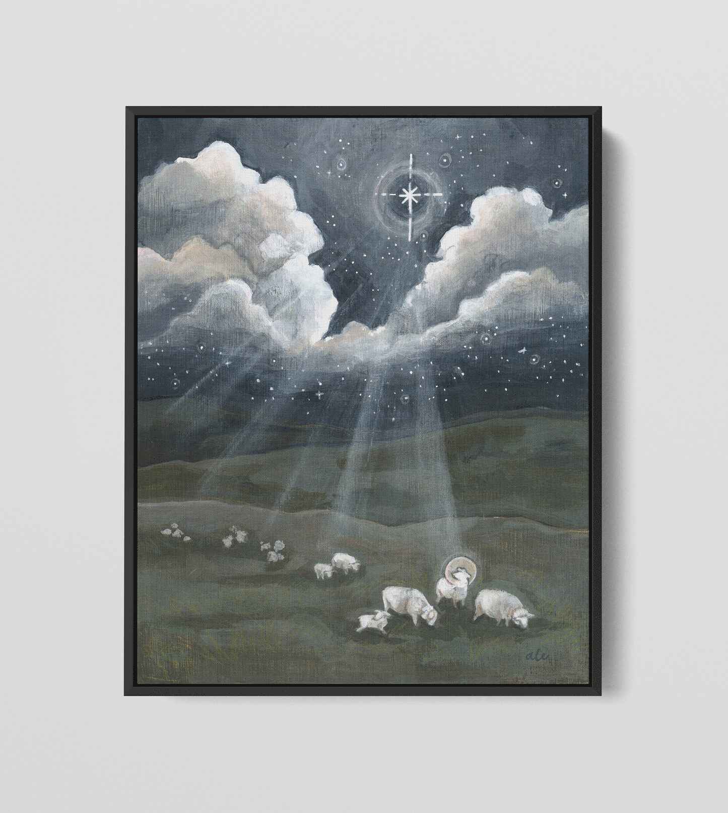 'The Willing Lamb' Print + Canvas