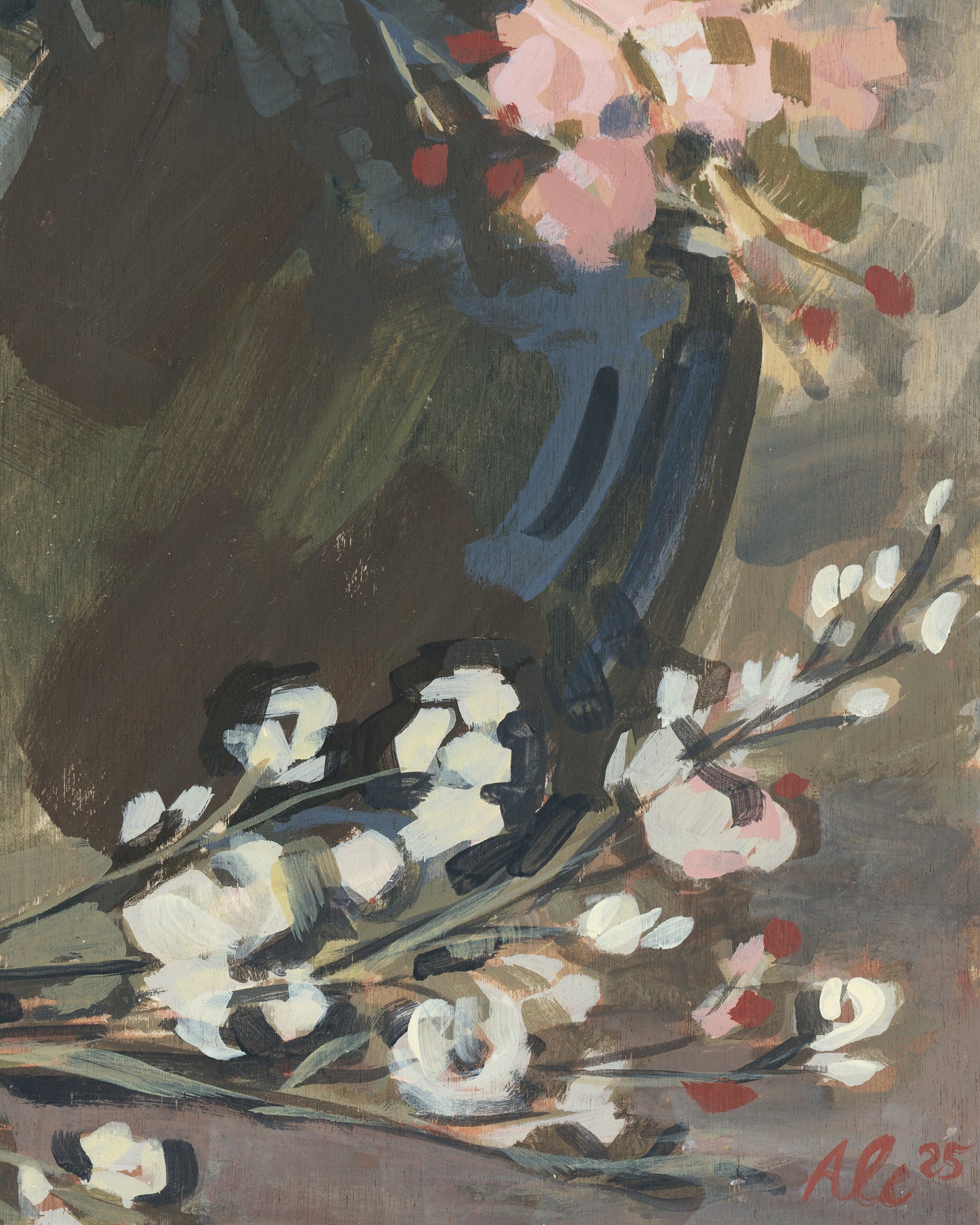 'Delphinium, after Fantin-Latour 1891'