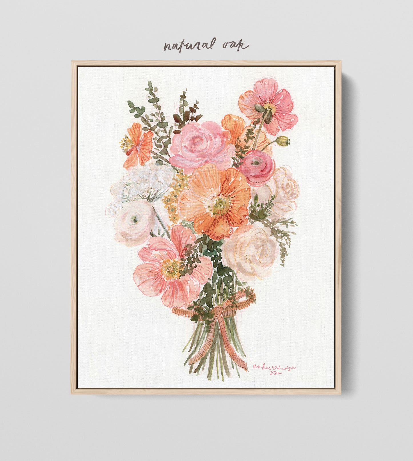 'Orange Floral'