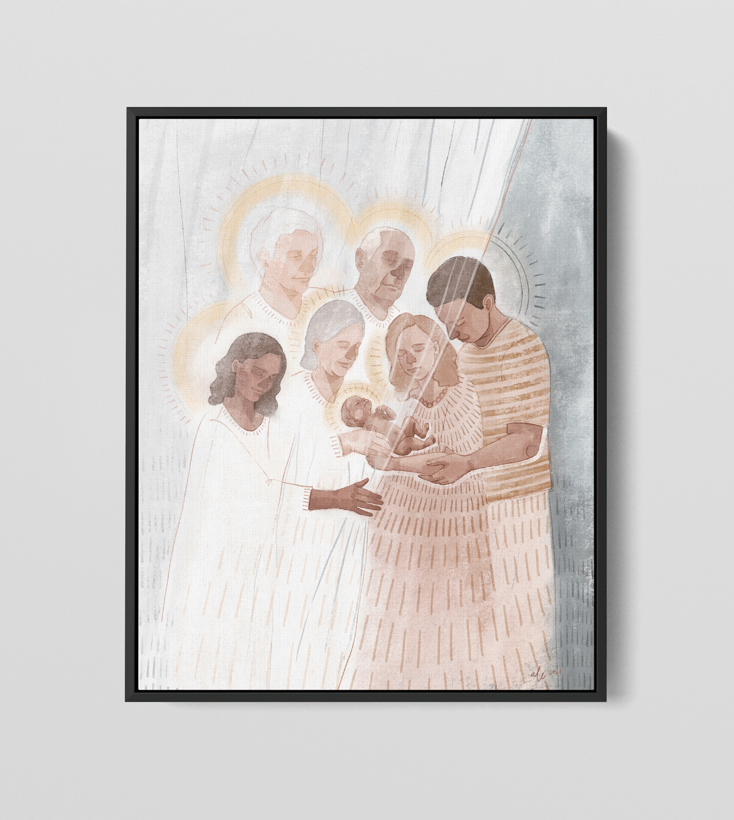'From Their Arms to Ours' Print + Canvas