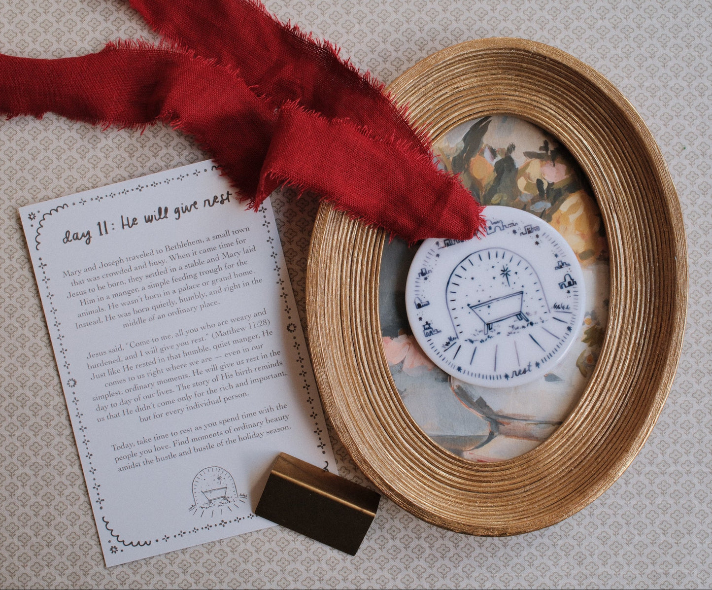 Heirloom Advent Ornament Set — Preorder