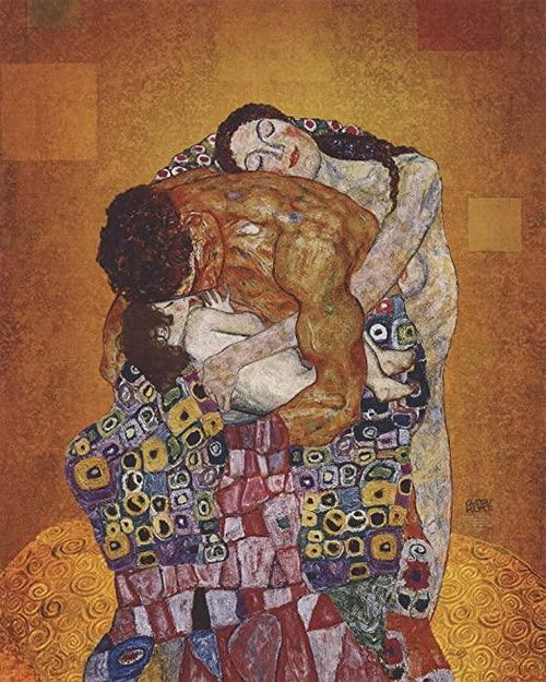 'Family Embrace' (After Gustav Klimt, 1910)