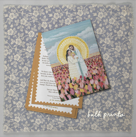 'Heavenly Parents, Heavenly Child' Bulk Prints