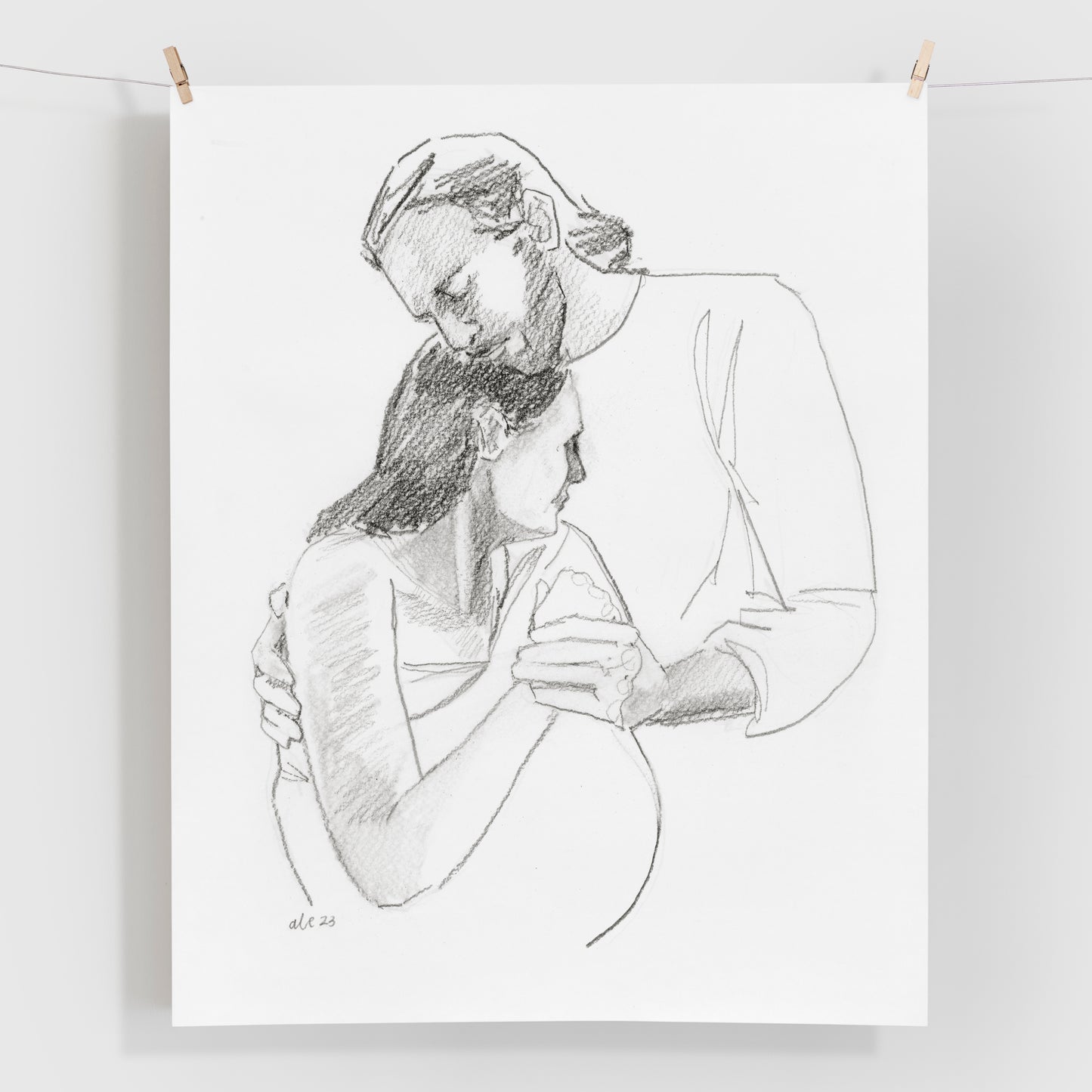 'Laboring Sketch'
