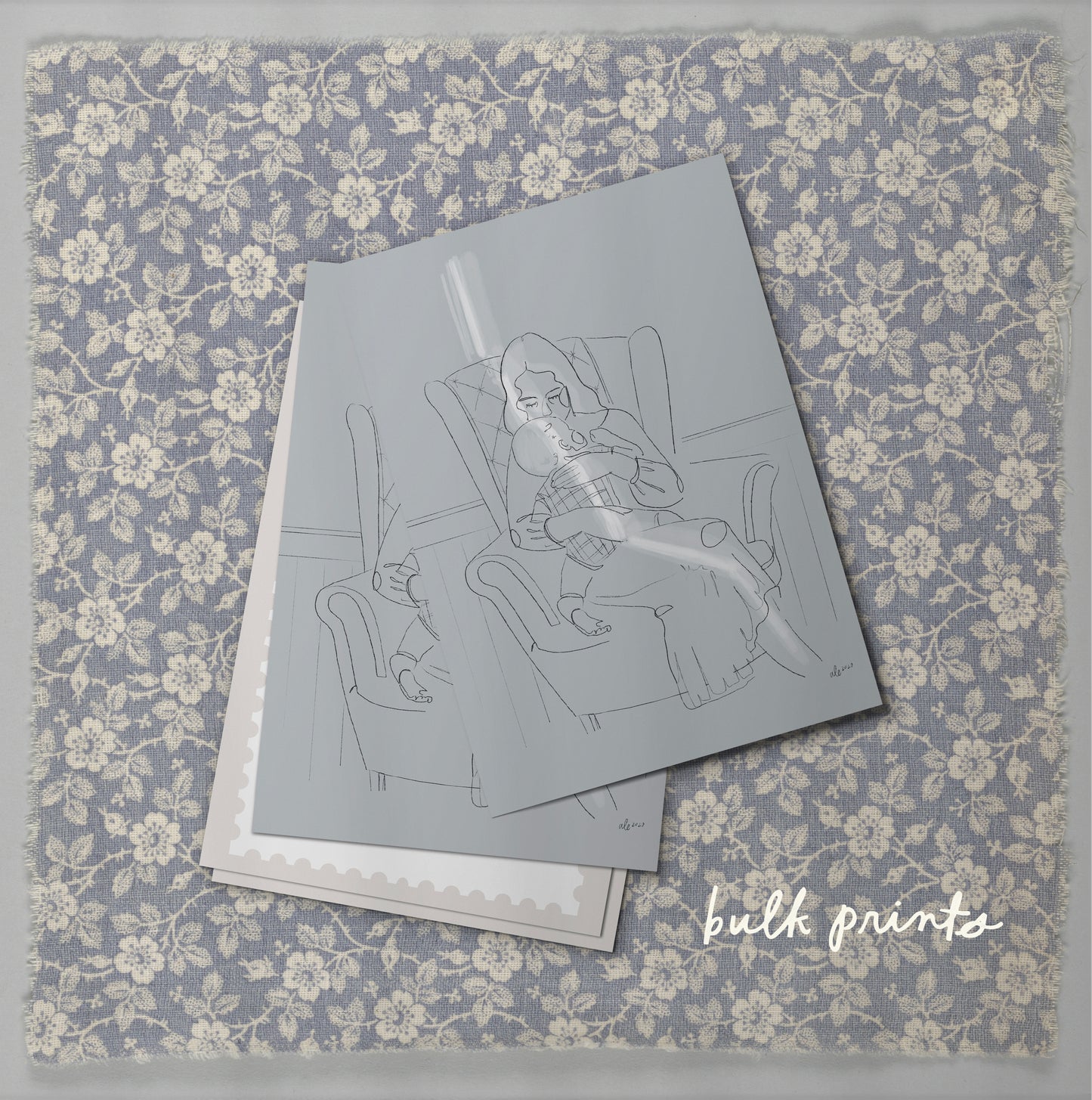 'Midnight Hug' Bulk Prints