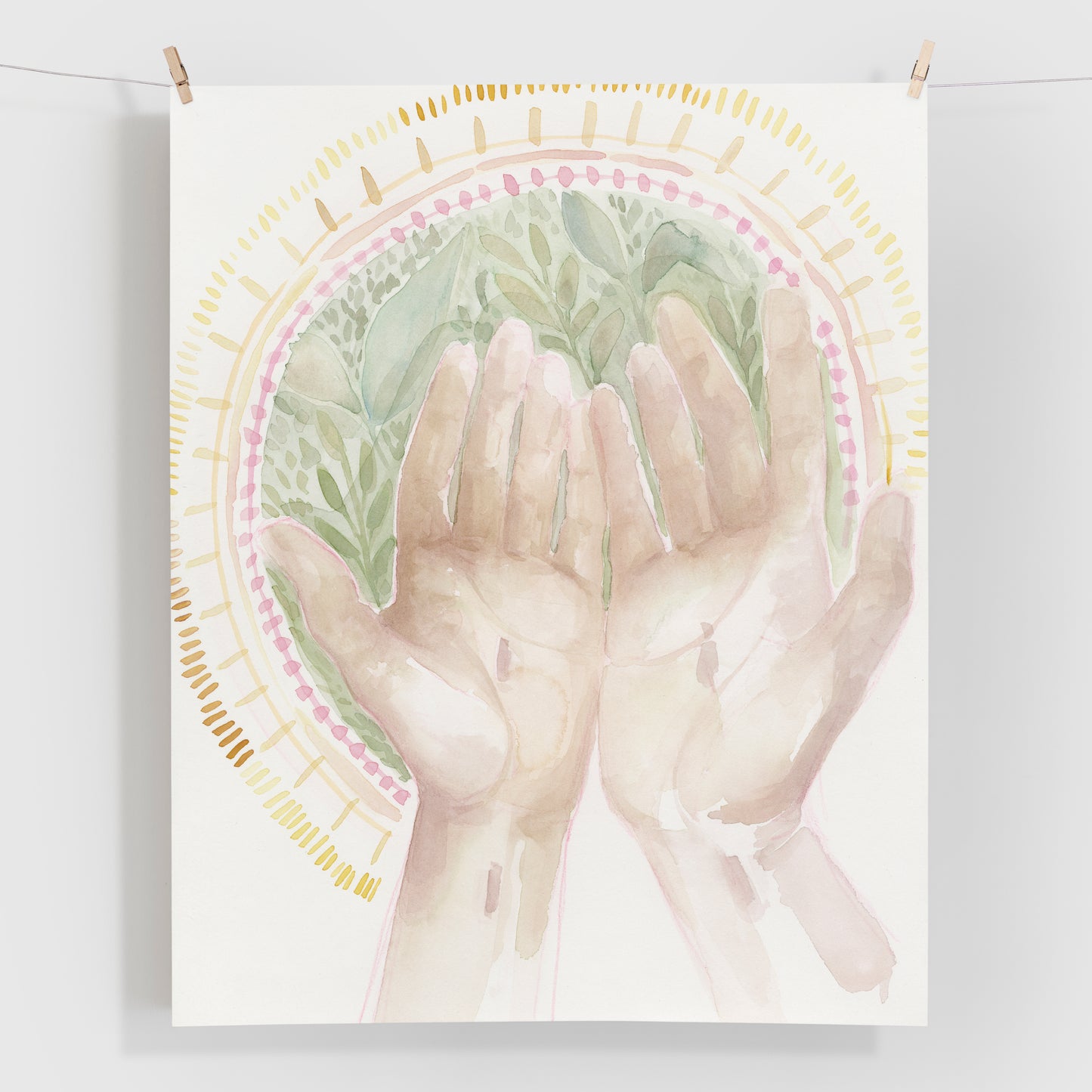 'Upon His Palms'