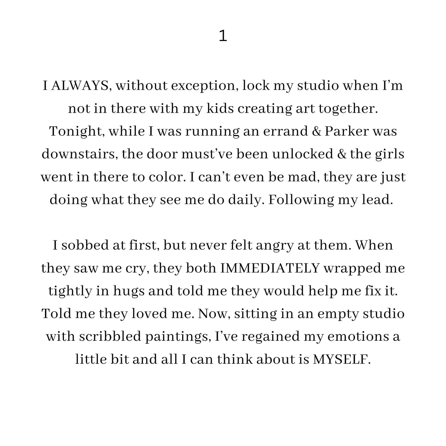 Ruby's Version: 'The Tender Creator'