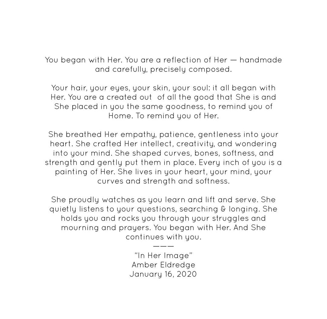 'In Her Image'