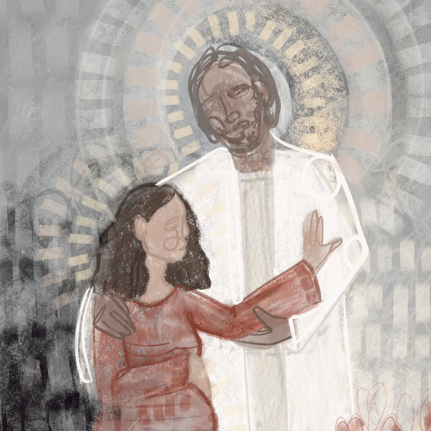 'Lifting A Weary Mother'