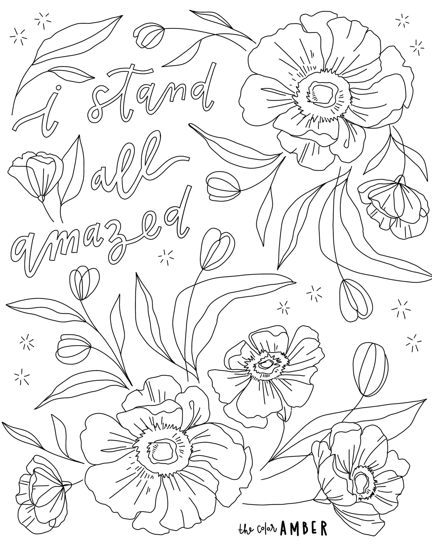 Spring 2021 - Free Coloring Pages