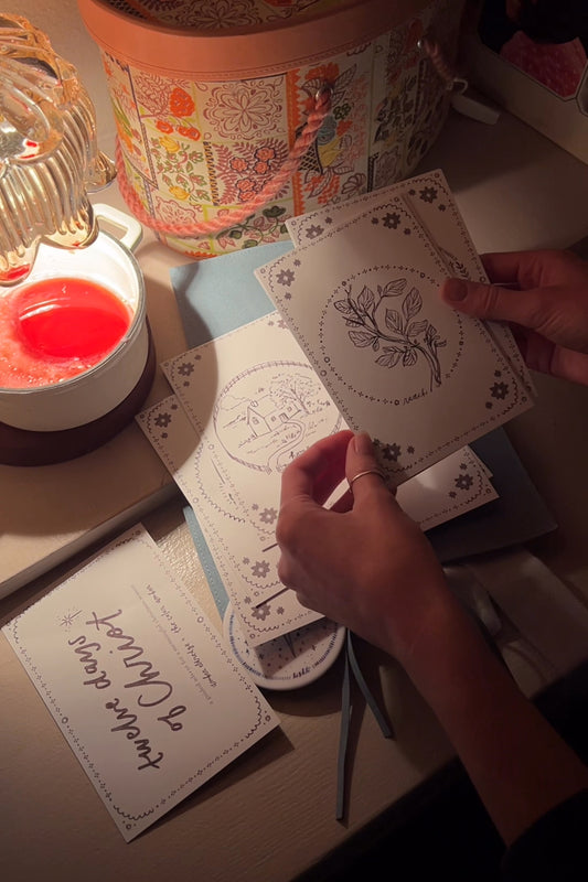 Twelve Days of Christ — Illustration Card Advent Set