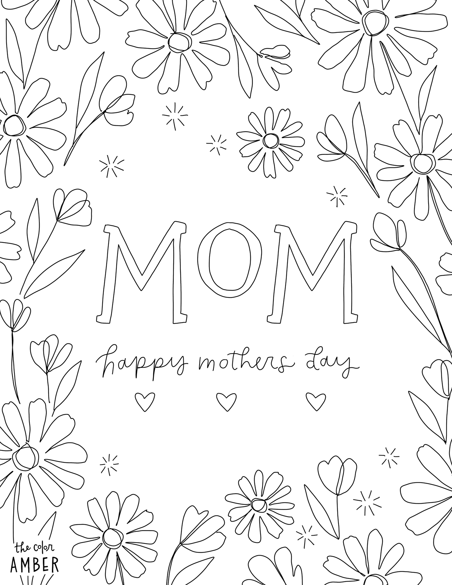 Mother's Day 2023 - Free Coloring Pages