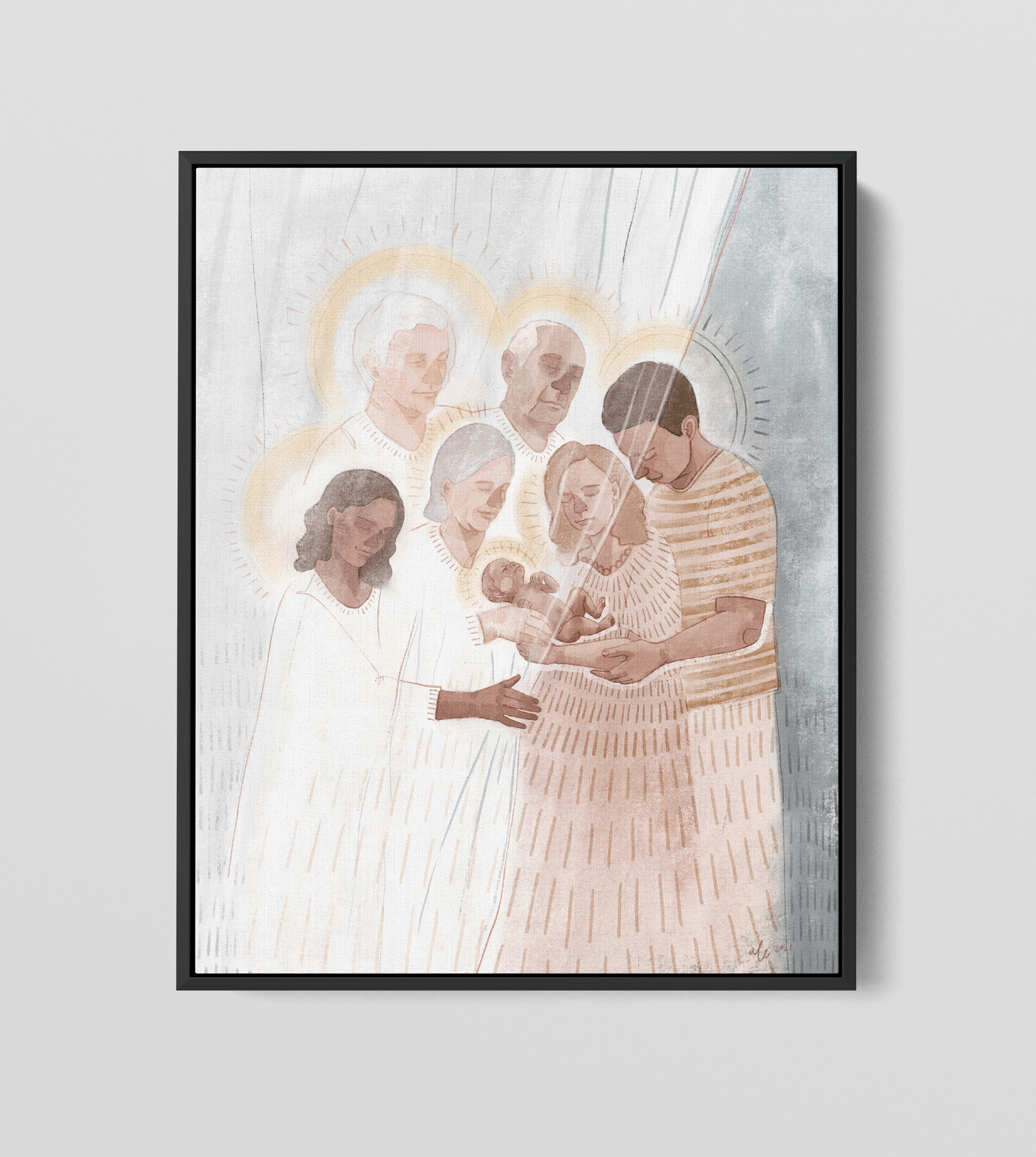 From Their Arms To Ours Print Canvas The Color Amber from-their-arms-to-ours-print-canvas-the-color-amber