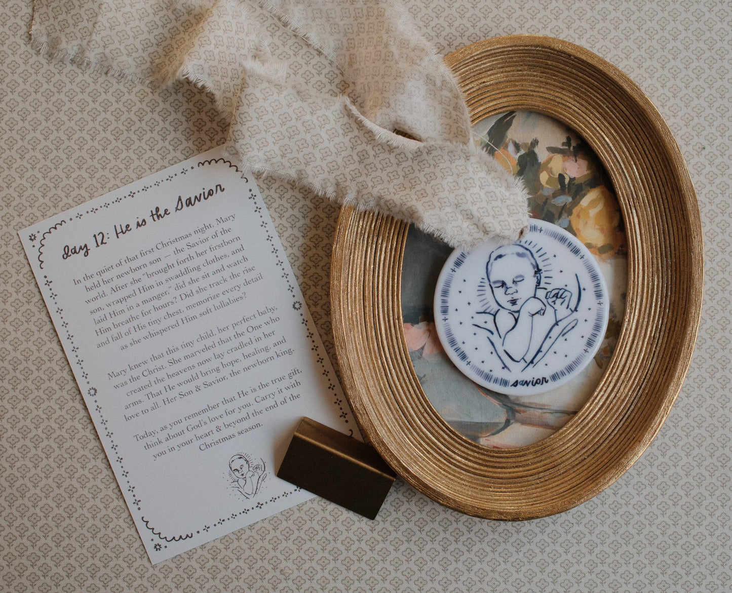 Heirloom Advent Ornament Set — Preorder