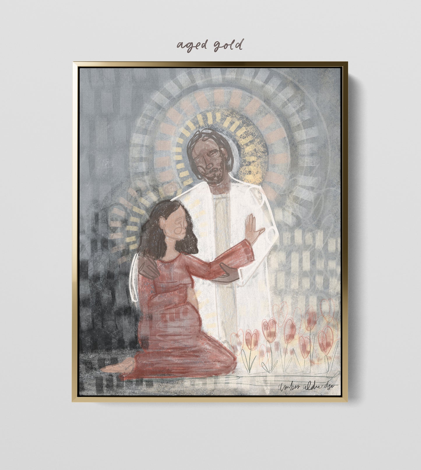 'Lifting A Weary Mother'