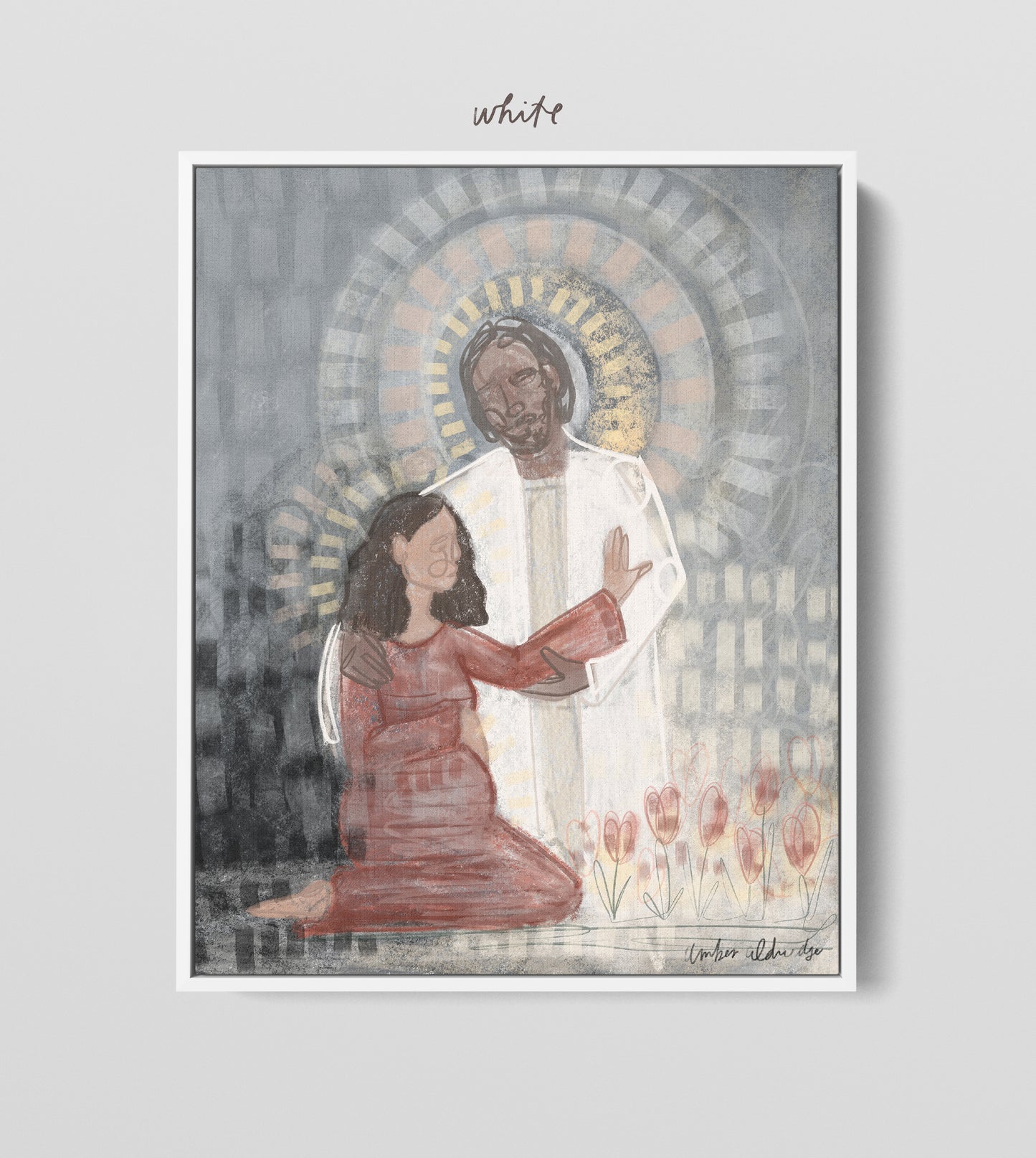 'Lifting A Weary Mother'