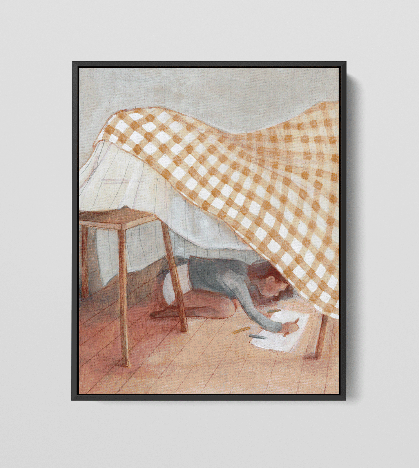 'Blanket Fort' Print + Canvas