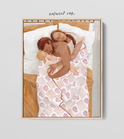 'Family Embrace' (After Gustav Klimt, 1910)