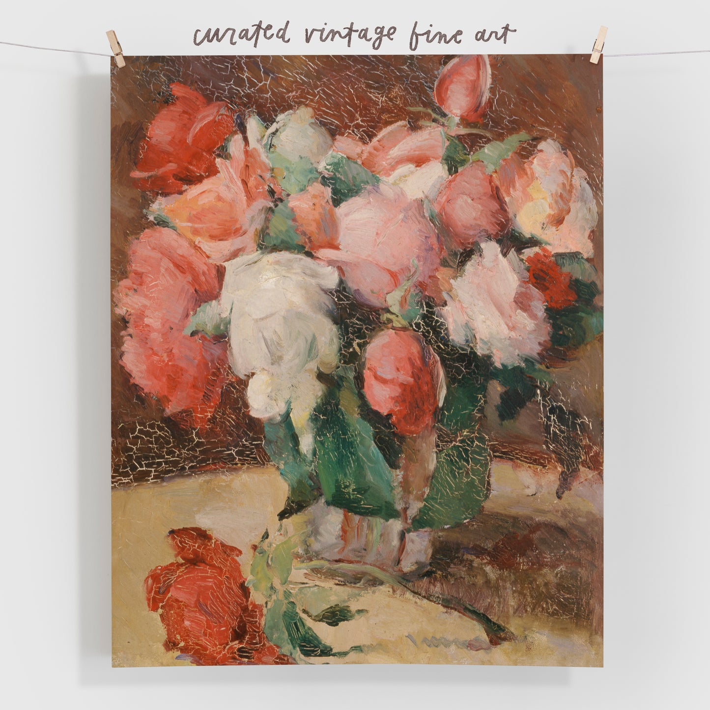 Curated Vintage Fine Art Print 4x6"