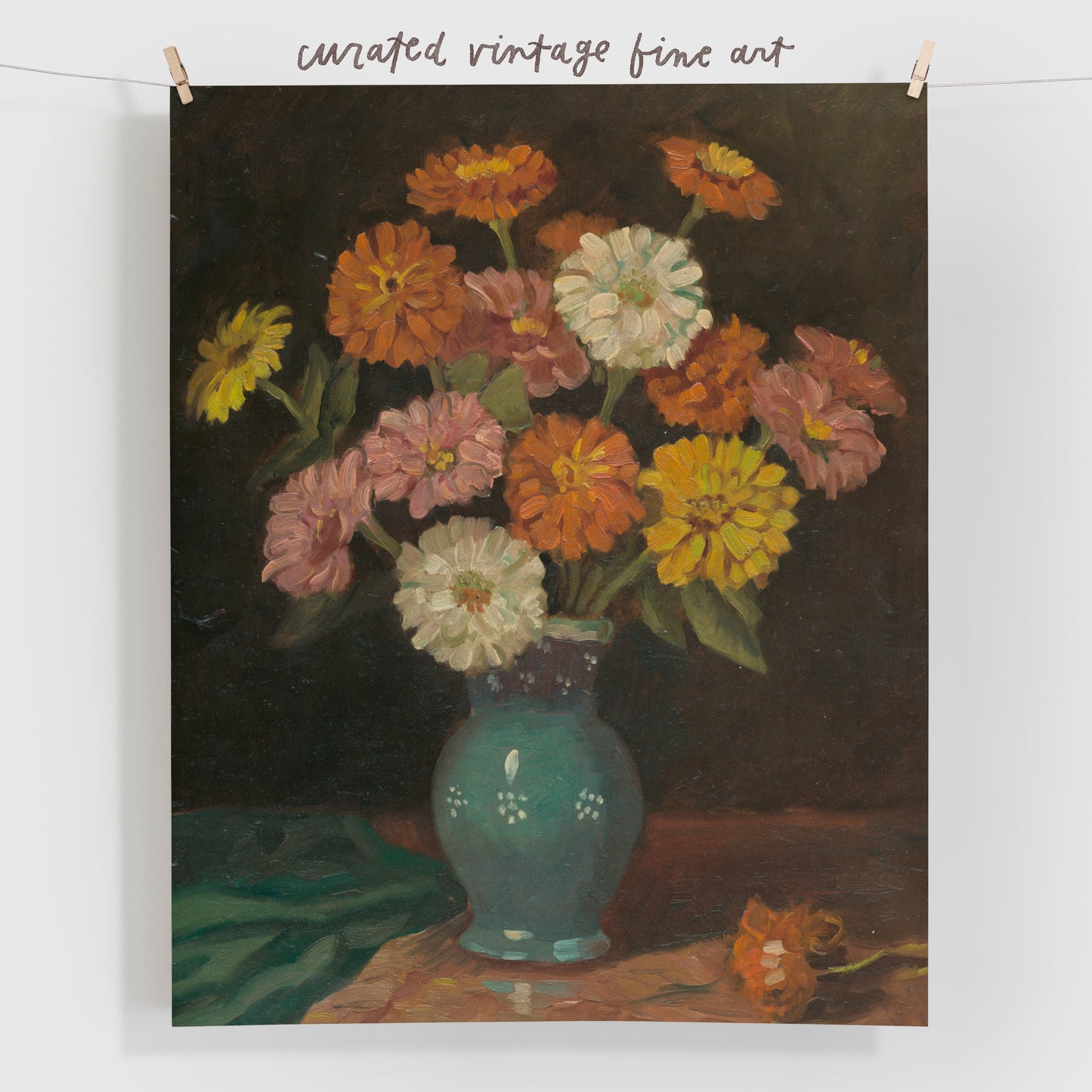 Curated Vintage Fine Art Print