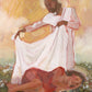 'A Weary Mother Rests'
