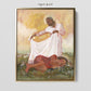 'A Weary Mother Rests'