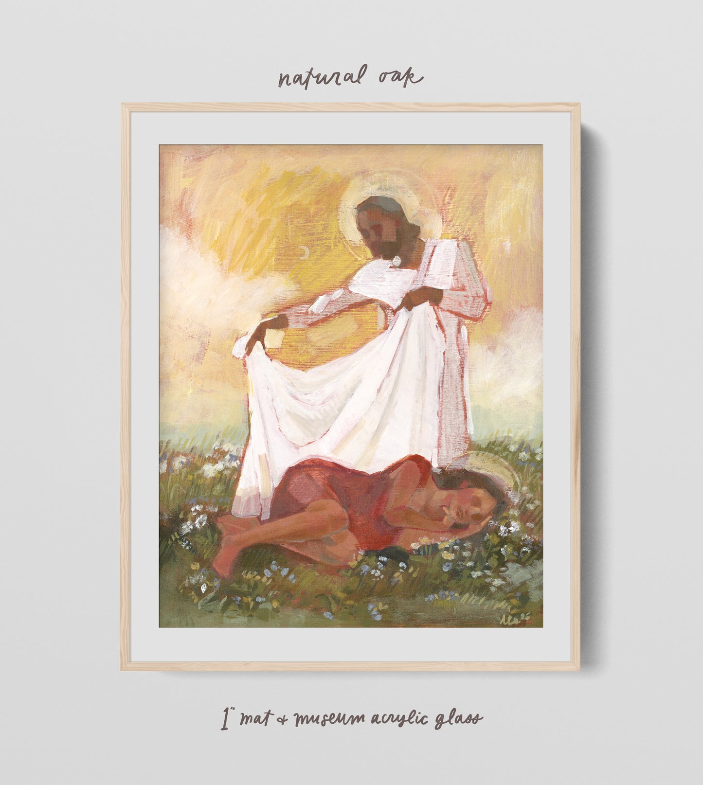 'A Weary Mother Rests'