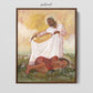 'A Weary Mother Rests'